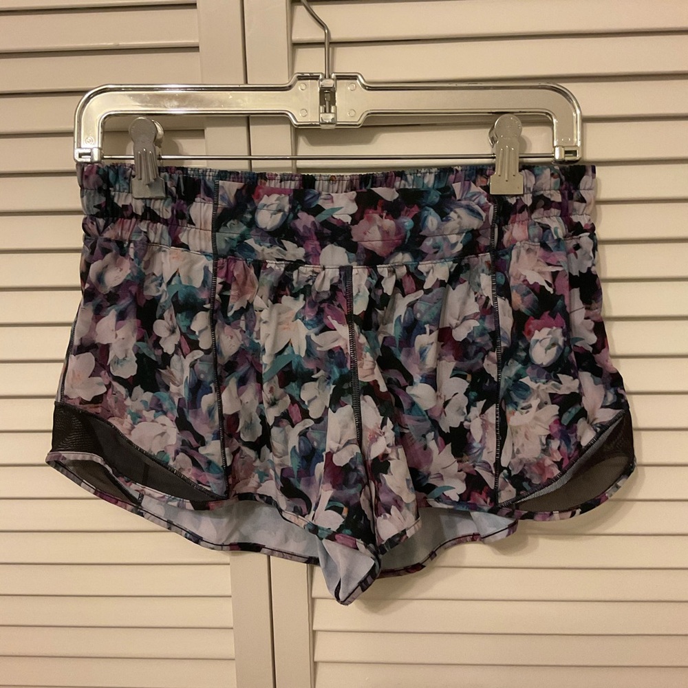 Lululemon Floral Shorts *rare print*